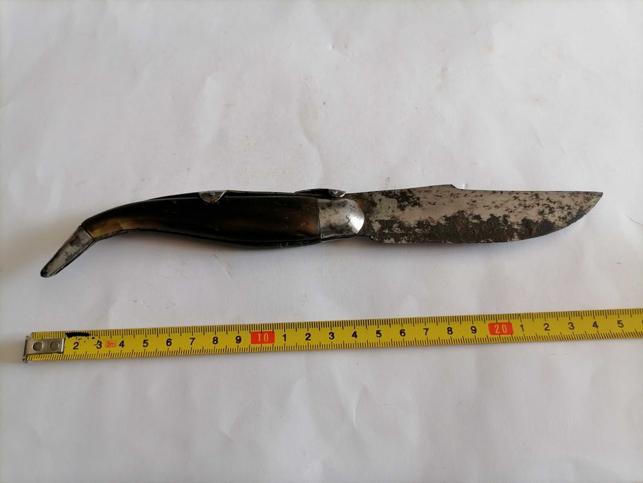 Canivete Coleção Toledo/Albacete? - Cenas Tauromaquia - Cabo Corno