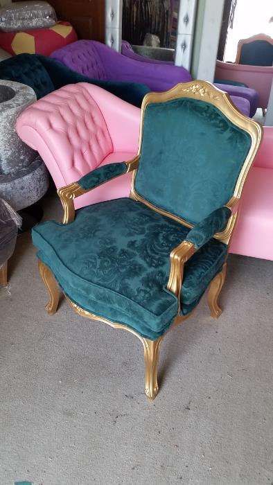 Cadeirão de almofada