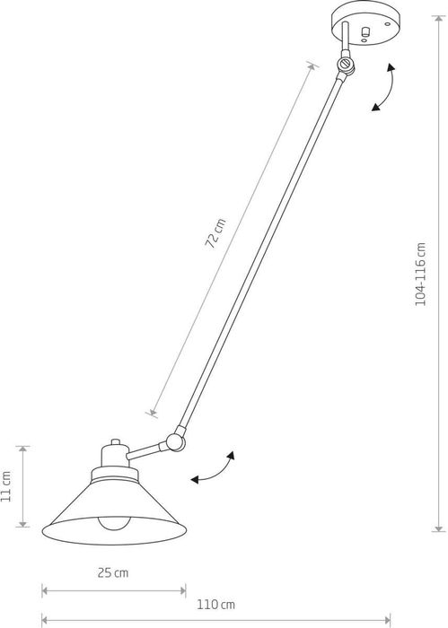 Lampa sufitowa TECHNO 9144 od Nowodvorski