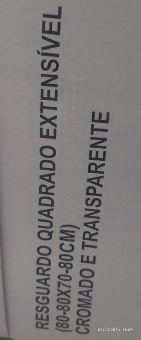 Resguardo para base duche