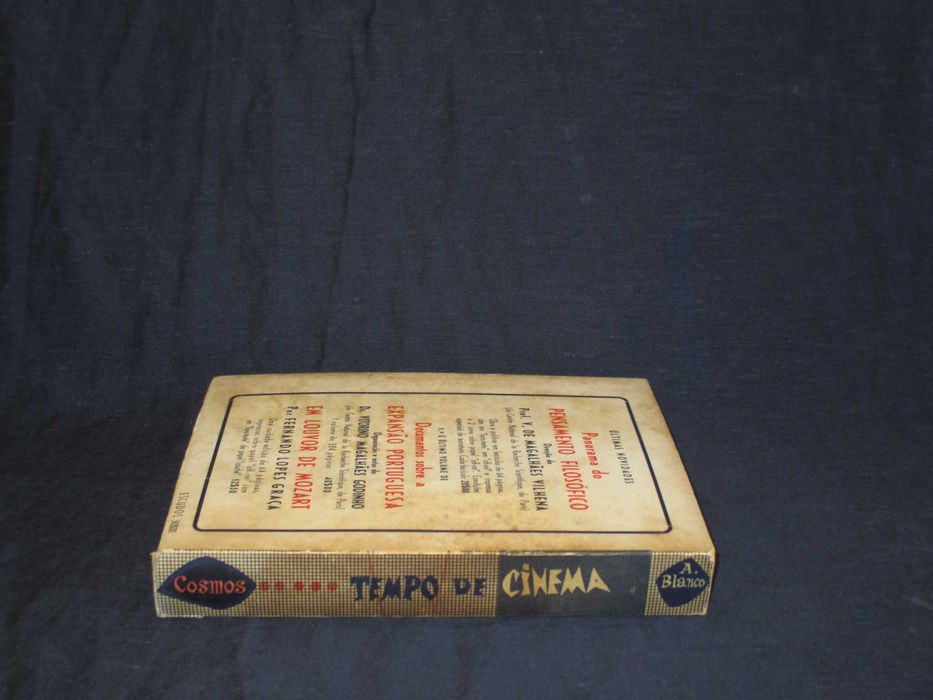 Livro Tempo de Cinema Armindo Blanco Edições Cosmos