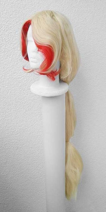 Charlie Morningstar Hazbin Hotel wig peruka długa blond cosplay kitka