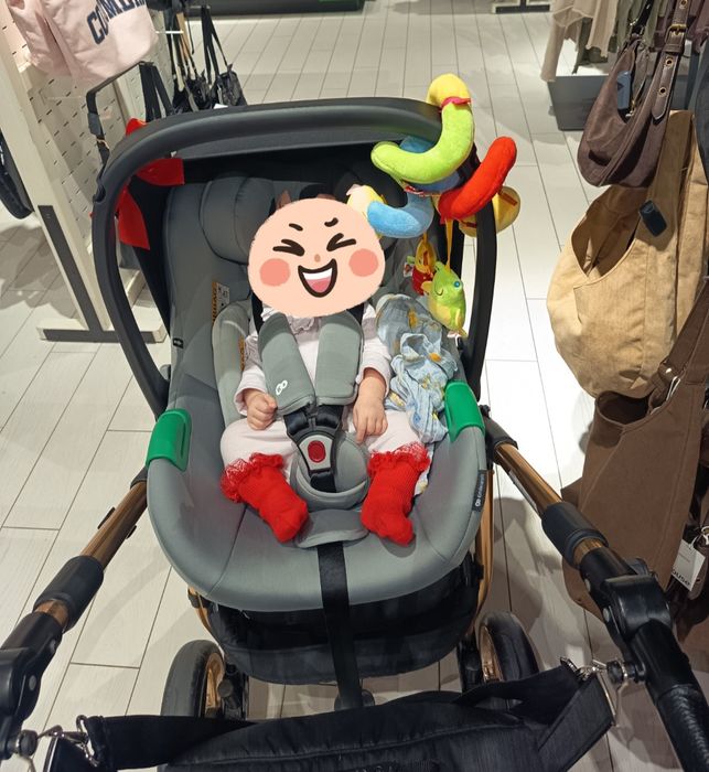 Fotelik samochodowy Nosidełko Kinderkraft MINK PRO i-Size