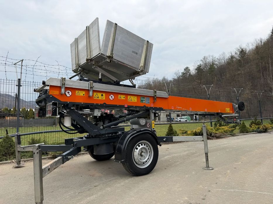 Paus Easy 18 WH-M Drabina Winda Dekarska mobilna aluminiowa TRANSPORTER DEKARSKO-BUDOWLANY w pełni Hydrauliczny 18 metrów. Obrotowy do okoła. 2018rok. Jak Nówka z salonu. praktycznie zerowy przebieg! Serwisy w Dekra do Końca. Sprowadzona z Komuny Norweski