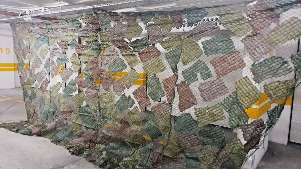 Abrigo camuflado Caça