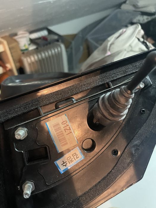 Retrovisor esq manual kia picanto todo preto