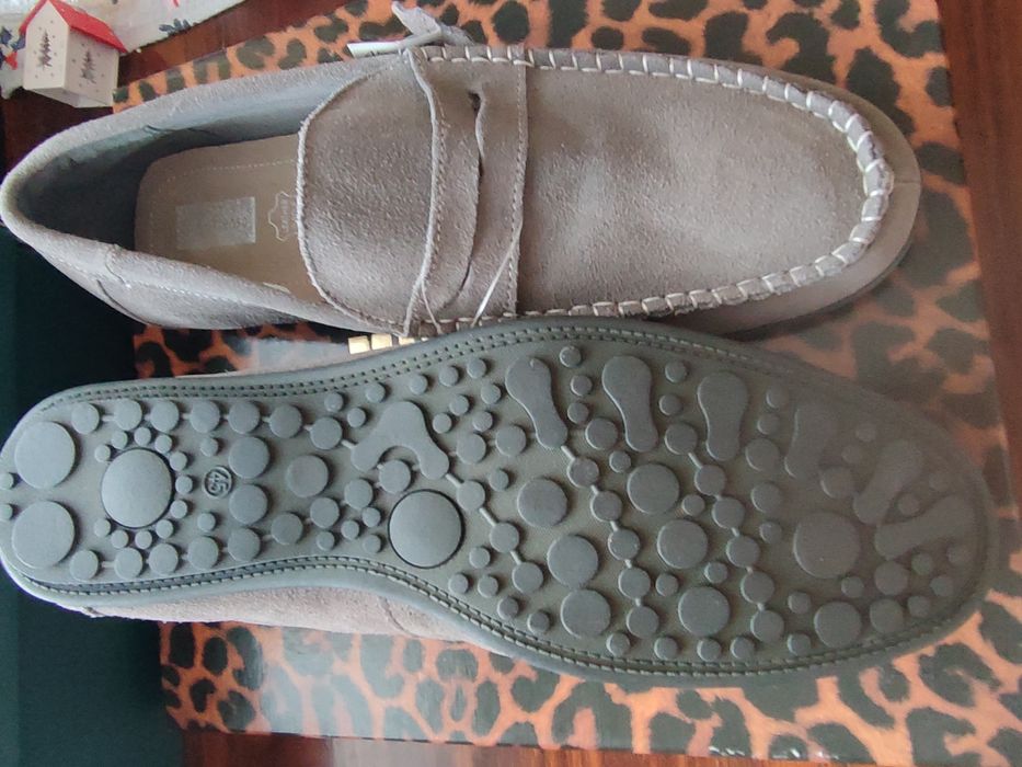 Туфлі (мокасини)замшеві 45 розмір