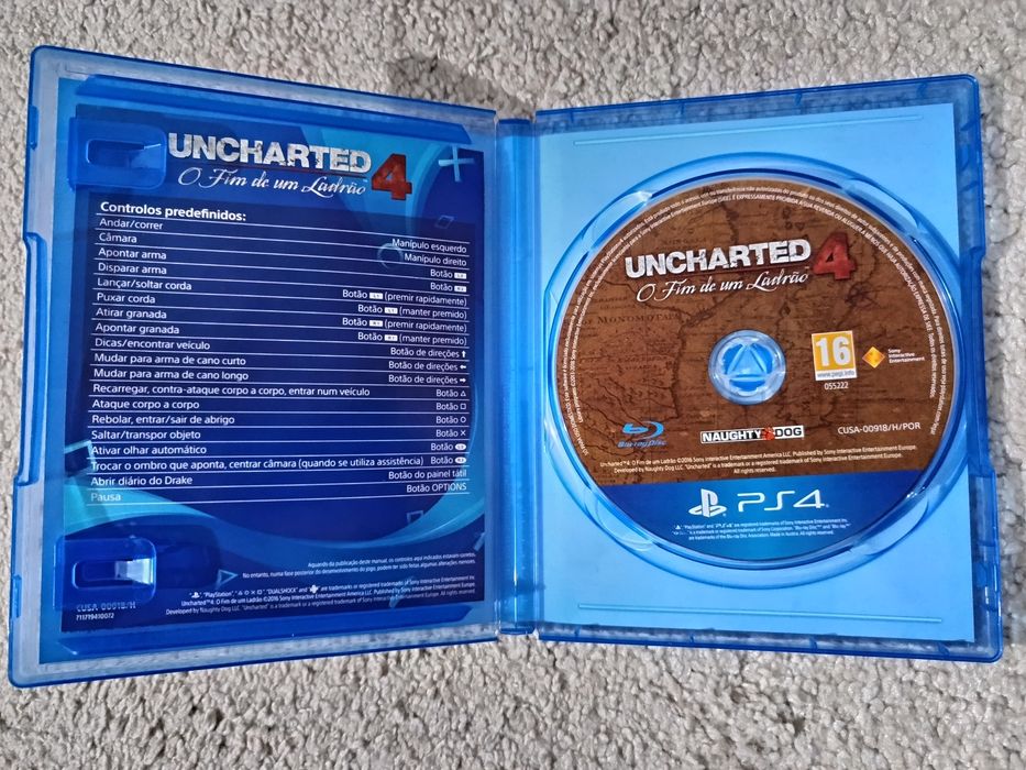 Jogo Uncharted 4 PS4