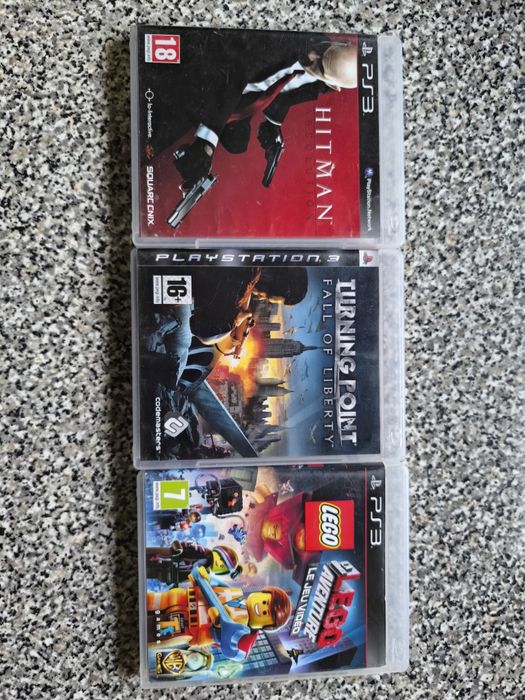 Turning point/Hitman absolution/Lego movie videogame PlayStation 3