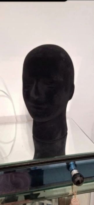 Manekin Głowa welur