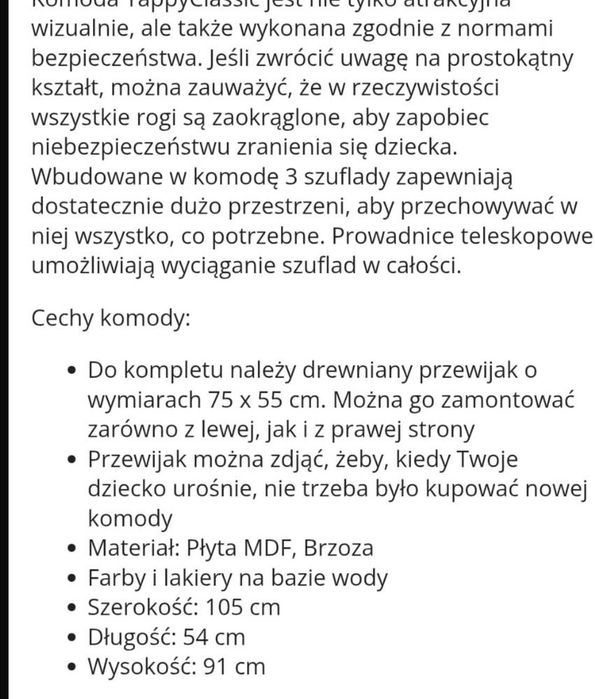 Szafa  Woodies drewniana