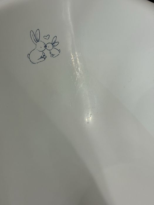 Дитяча ванна зі зливом  на підставці з 2-ма вкладишами