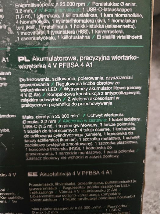 Nowa multi narzędzie Parkside