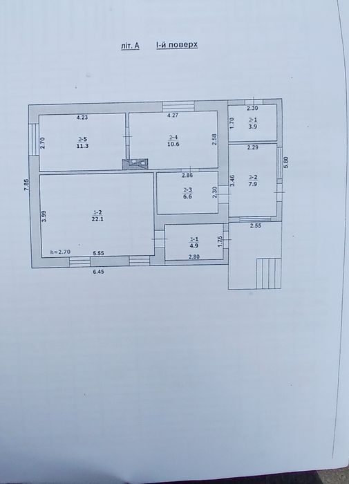 Продається будинок с.Ліщин