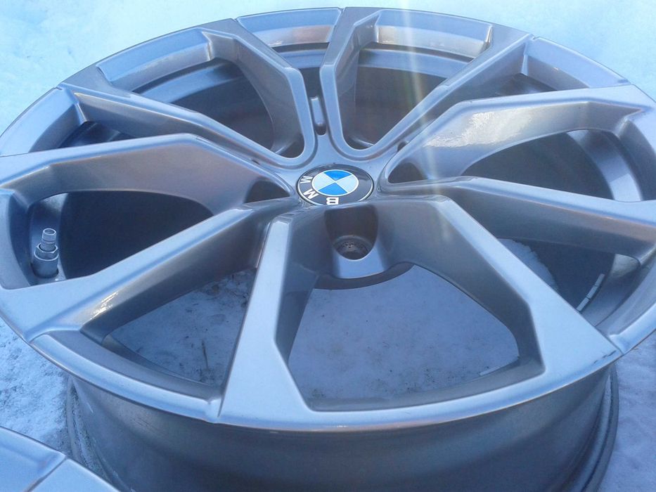 Oryginalne r17 felgi szare mielec jak nowe bmw g20 g21 g30 g31 f40 7,5 ...