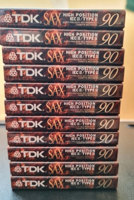 Cassetes TDK SA-X