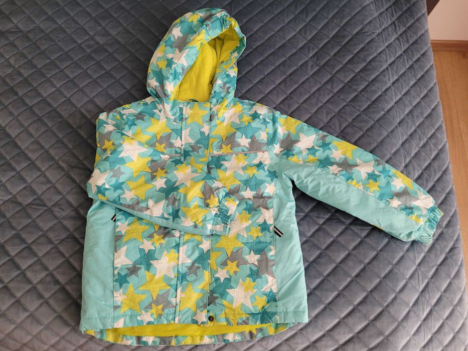 zimowa dziecięca kurtka rozmiar 110/116 LUPILU
