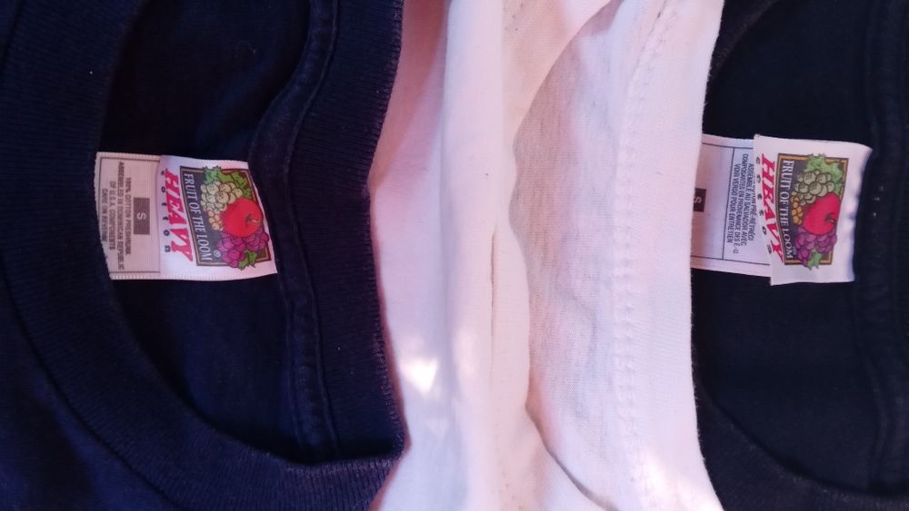 Tanio sprzedam 3 koszulki Fruit of the loom z Nowego Jorku, tylko 19zł