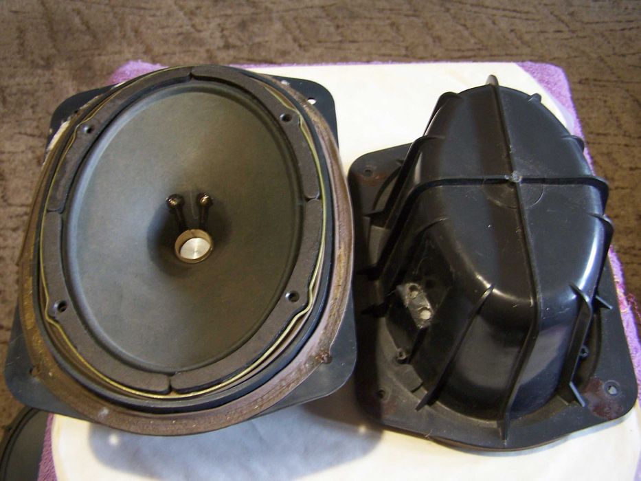 2 шт Grundig Multi-Oktav динамики 1954 г +колпаки