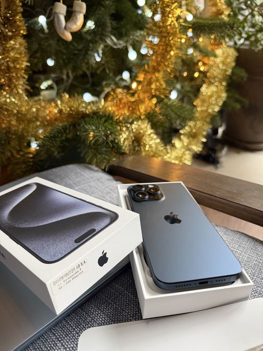 iPhone 15 Pro Max Blue Titanium (Błękitny) 256 GB Pewny!