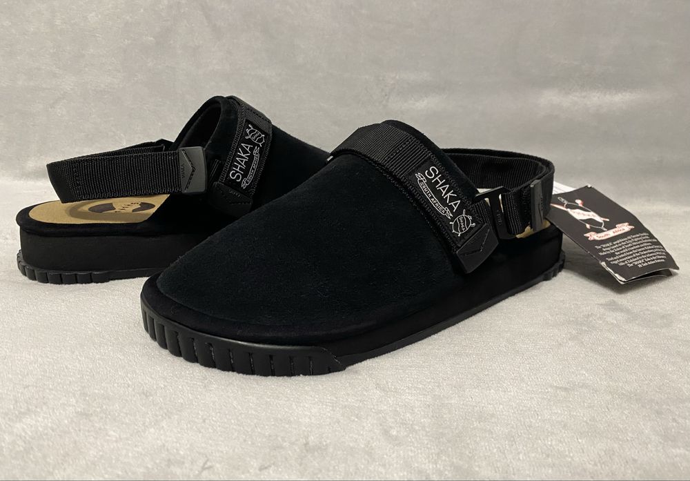 Индонезия ! Клоги SHAKA Sandals Snug Clog Suede Сабо Сандали