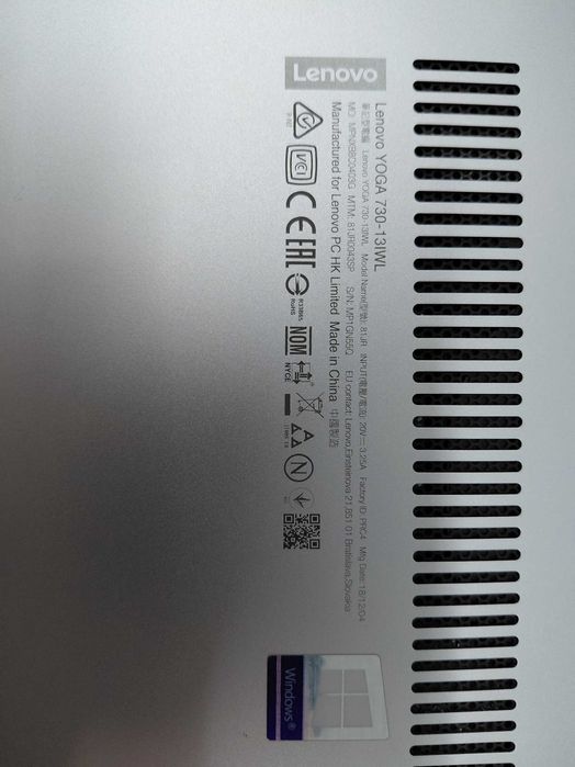 Portátil Lenovo Yoga 730-13IWL