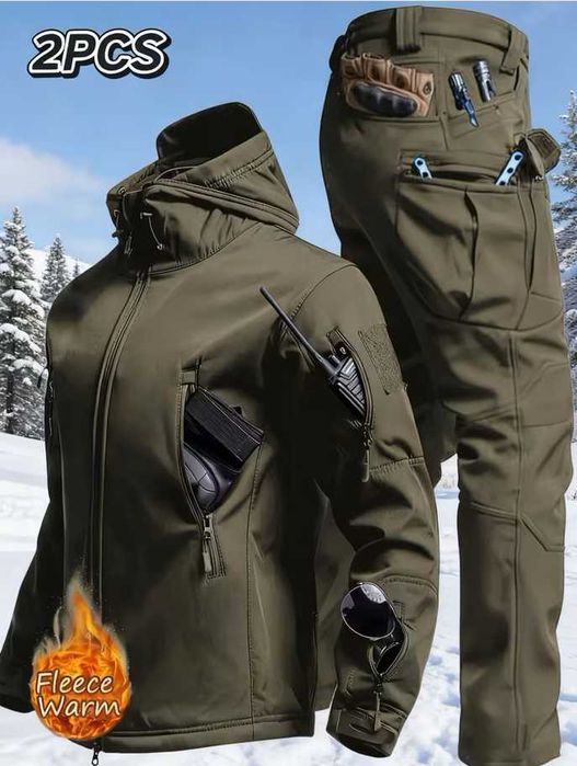Тактичний костюм Оливковий Койот Чорний Мультикам softshell софтшел