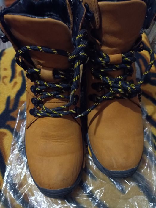 Шкіряні сапоги МІDA на підлітка 37 розмір