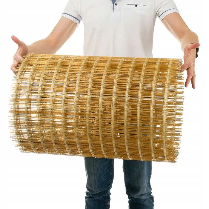 Pręt i Siatka kompozytowe | Φ 10mm | Krąg dł. 100 mb POLSKI PRODUCENT