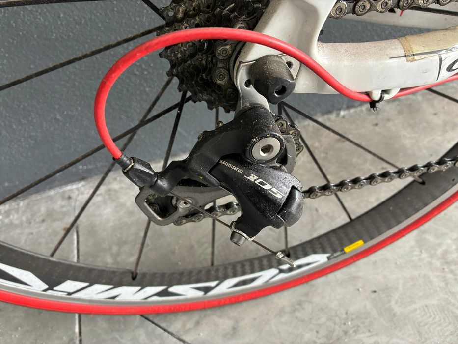 Bicicleta Orbea Orca c/ rodas Mavic e medidor de potência