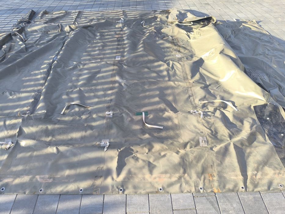 Plandeka przyczepy gruba