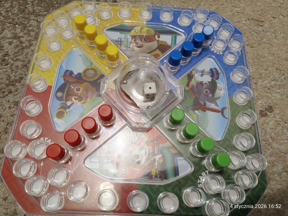 Psi Patrol. Memory i Gra chińczyk - PopUp