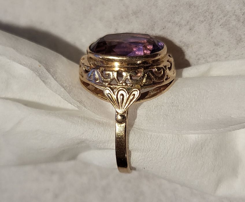 Золота каблучка СССР, 583 проба