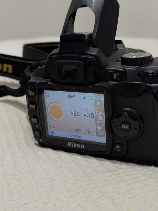 nikon d60 + lente 18-55
