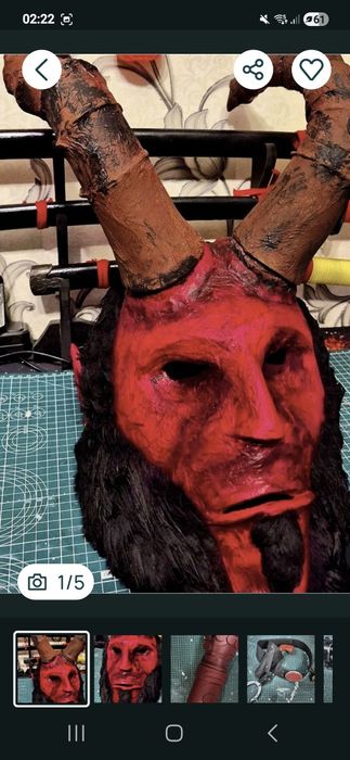 Косплей Набор Хеллбоя (Hellboy) - Ручная Работа, Функциональный