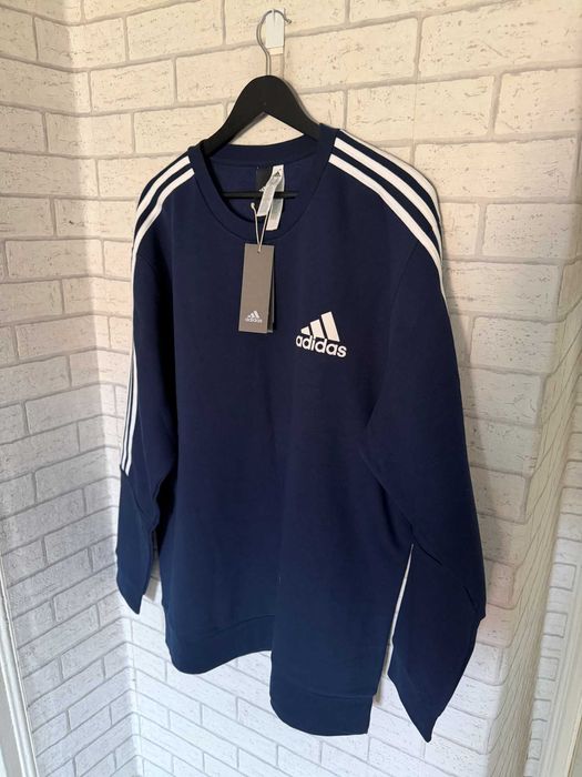 Bluza  męska adidas Essentials Fleece 3S w rozmiarze 2XL