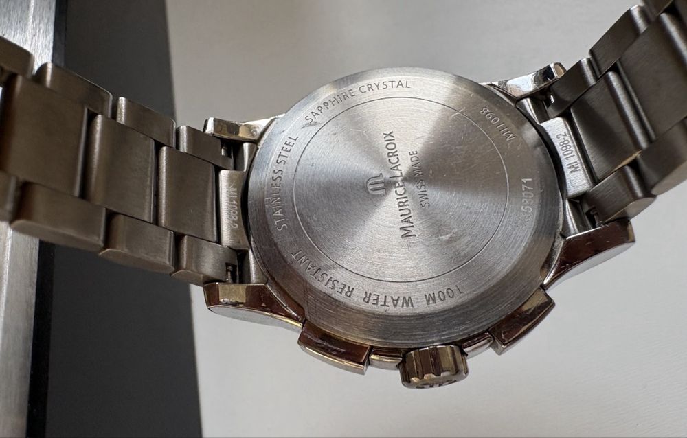Relógio Maurice Lacroix Miros Chronograph Quartz – Full Set