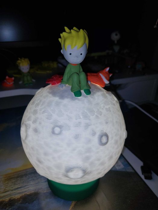 Candeeiro Criança - Peq. Príncipe 3D