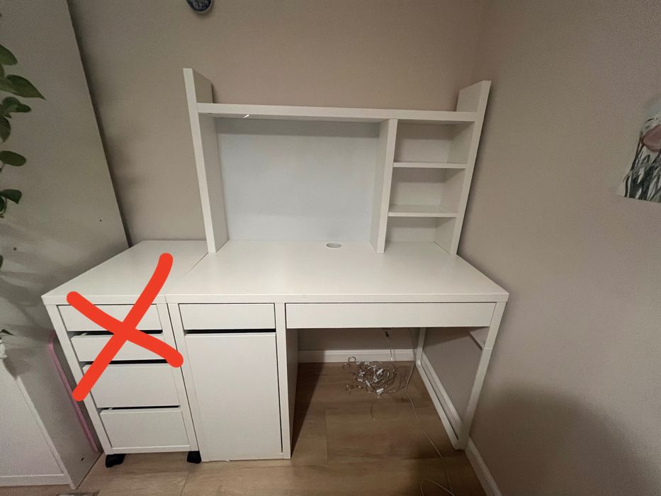 Duże biurko Ikea