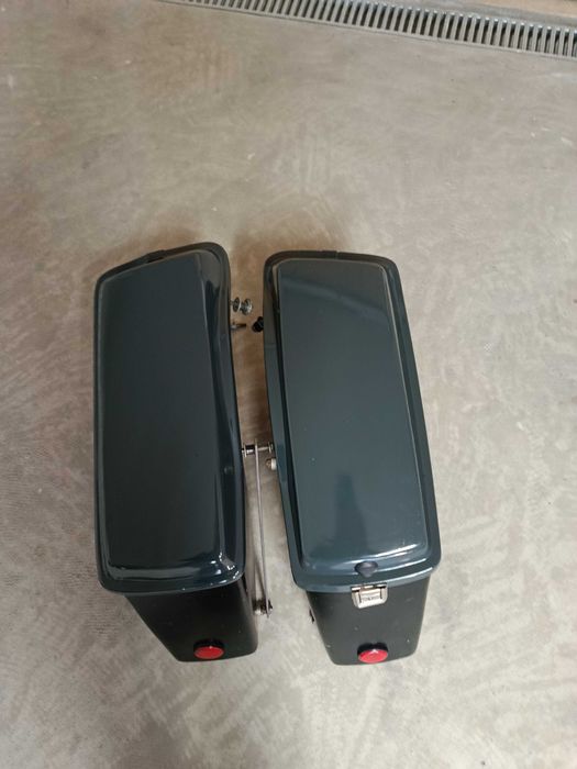 Malas laterais para dynas Harley Davidson usadas adaptadas para Dyna glide e outras dynas das adaptadas para Dyna glide