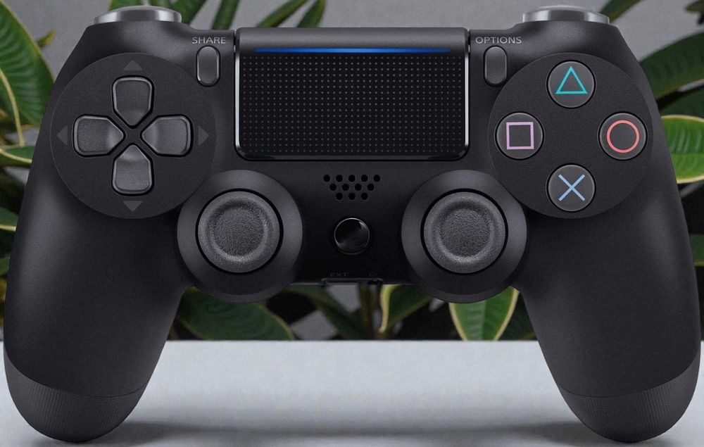 Джойстик геймпад чорний PS4 ПК ноутбук Bluetooth контролер дуал шок 4