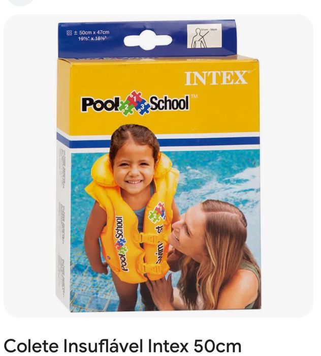 Coletes insufláveis Intex (2 coletes)