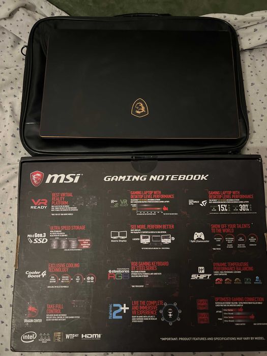 MSI GS75 Stealth 9SF i7 + RTX2070 8GB + 32 RAM - Gamingowe Laptop
