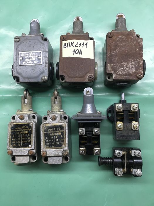 Концевой виключатель. Вимикач шляховий.: 50 грн. - Кнопки ...