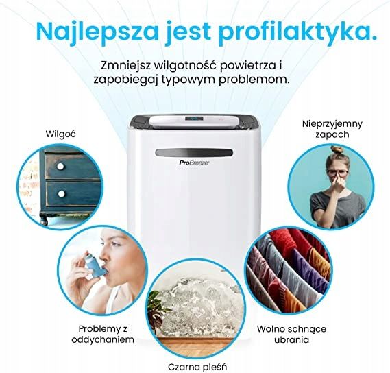 NEW!Очищувач повітря probreeze pb-08-eu 365 в 20 l/24 h