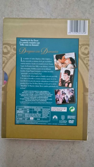 Boneca de Luxo Audrey Hepburn DVD