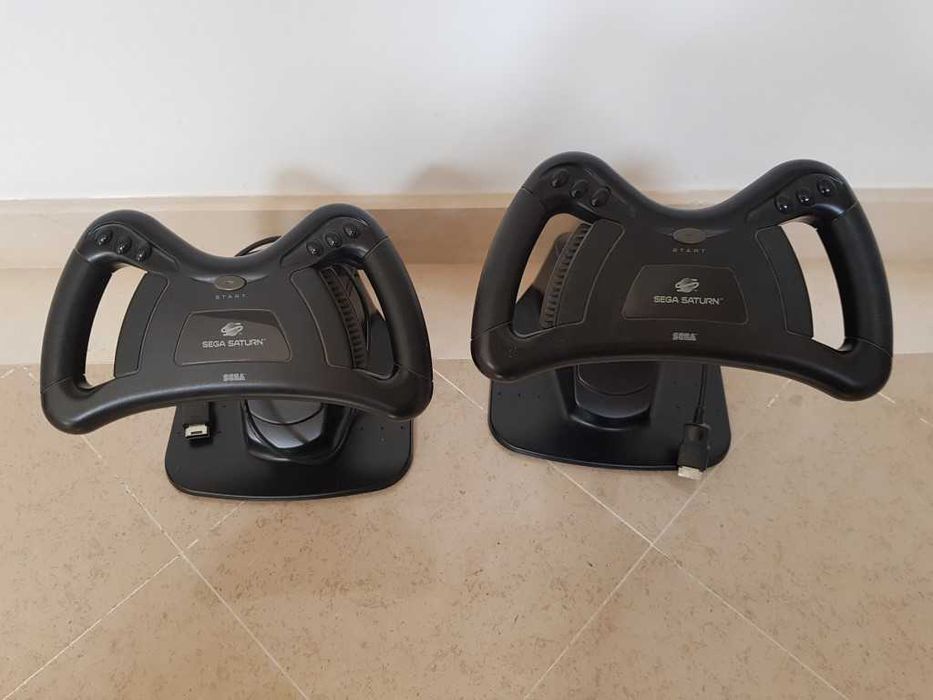 2 volantes sega saturn em estado novo