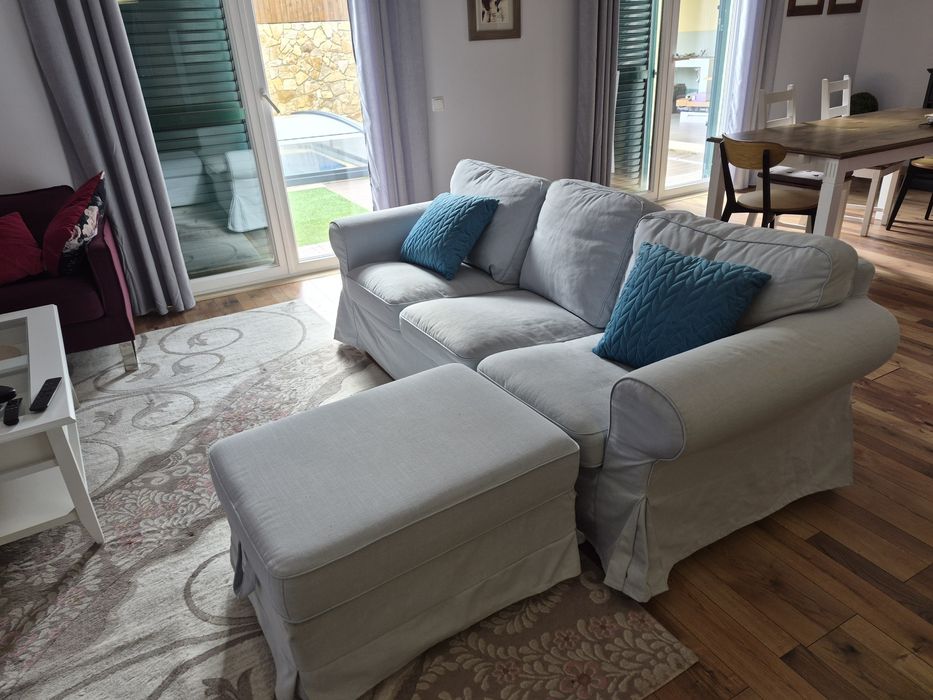 Sofá 3 lugares Ektorp