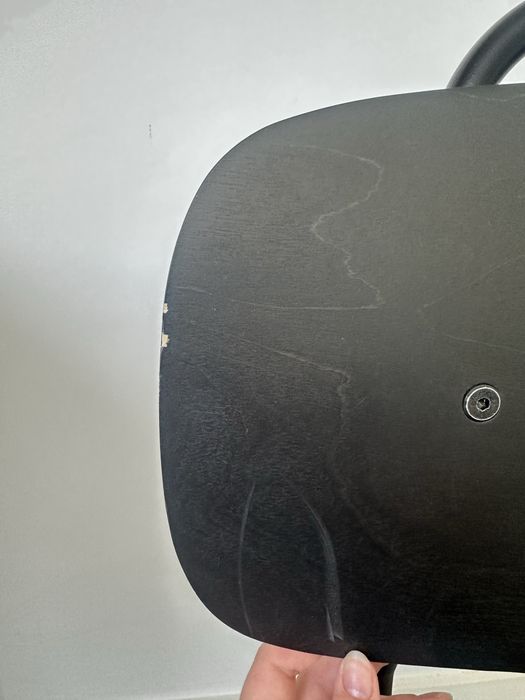 Zestaw Biurko Arkelstorp + krzeslo obrotowe + lampka