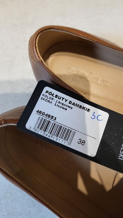 Buty damskie Wojas 38 nowe
